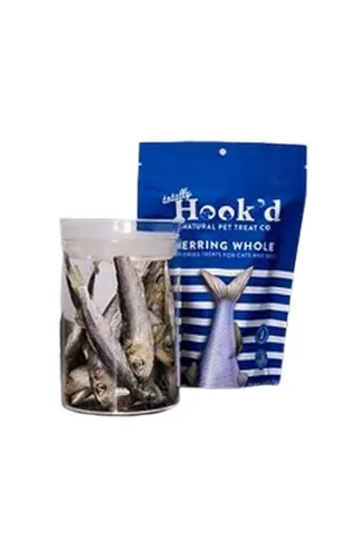 1ea Totally Hook'd Freeze-Dried Herring 2oz - Treats